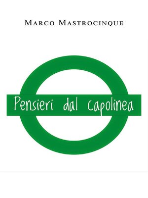 cover image of Pensieri dal capolinea